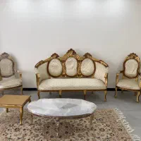 مبل سلطنتی (آبنوس) و میز نهار خوری|مبلمان خانگی و میز عسلی|کرج, گلستان|دیوار
