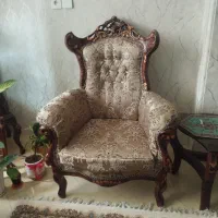 مبل سلطنتی ۹نفره|مبلمان خانگی و میز عسلی|محمدیه-قزوین, |دیوار