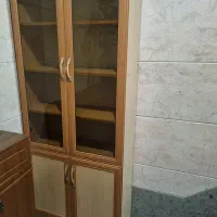 کتابخانه ودراور سه کشو و تخت