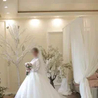لباس عروس در حد نو
