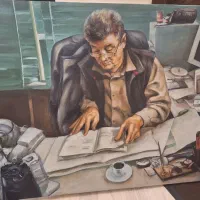 تابلو هنری رنگ روغن