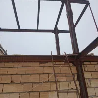 اجرای سقف تیرچه پاشنه بتنی و کرومیت