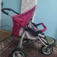 کالسکه دوقلو خارجی بسیار مقاوم و روان