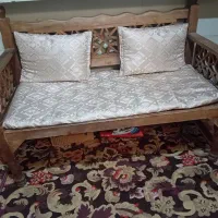 یک تخت سنتی ۲ نفره درحد نوبا ابعاد۶۰×۱۲۰|تخت و سرویس خواب|تهران, هاشمآباد|دیوار