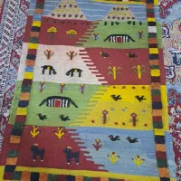 دستباف بافت  گلیم و گبه|گلیم، جاجیم، گبه|کازرون, |دیوار