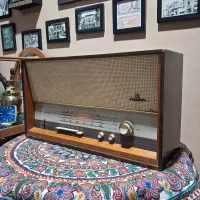 رادیو چوبی کارمن|کلکسیون اشیاء عتیقه|رفسنجان, |دیوار