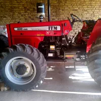 تراکتور 800جفت دیفرانسیل مدل1403 و خیش و پنجه غازی