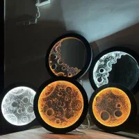 اینه ماه و تابلو ماه|آینه|شیراز, زند|دیوار