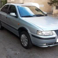 سمند X7 نقره آبی بدون رنگ