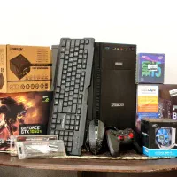 کیس گیمینگ نسل 10 به همراه تمام لوازم