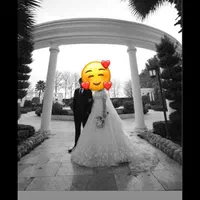 لباس عروس دنباله دار،طرح اروپایی