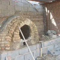 ساخت تنور آجری در هر ابعادی که بخواهید