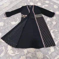 پیراهن مجلسی نو ومانتومشکی مجلسی