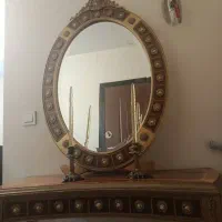 کنسول تمام چوب آنتیک