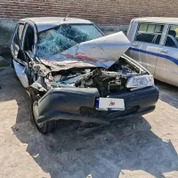 پراید تصادفی
