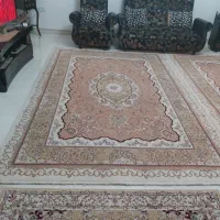 ۲تخته فرش ماشینی ۶متری تمیزوکم کار
