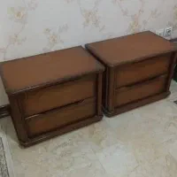 تخت دونفره تمام چوب|تخت و سرویس خواب|تهران, مینی‌سیتی (شهرک نفت)|دیوار