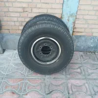 یک جفت رینگ و لاستیک نیسان