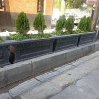 گلدان فلاور باکس بتنی سنگین مستطیل آلاچیق|مصالح و تجهیزات ساختمان|تهران, چیتگر شمالی|دیوار