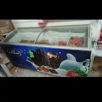 فریزر فروشگاهی در حدنو  ده روز کار کرده