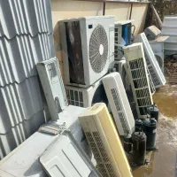 لوازم استوک انواع کولر گازی|کولر گازی و فنکوئل|هشتگرد, هشتگرد قدیم|دیوار