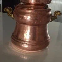سماور و قوری مسی
