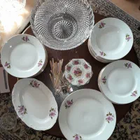 ظروف چینی جات و بلور عتیقه واقعی (ماندگار)