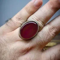 انگشتر عقیق قرمز|بدلیجات|زاهدان, |دیوار