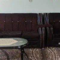 یک دست مبل هفت نفره بدون میز عسلی فقط2میلون