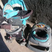 فروش کالسکه، روروئک،کریرمارک چیکواصل به همراه تشک