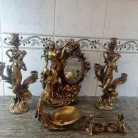 آینه وشمعدان وجاشمعی