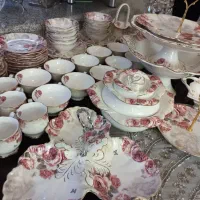 لمونژ ظروف چینی اصل فرانسه ۱۲ نفره جهیزیه و سایر|ظروف سرو و پذیرایی|اصفهان, مرداویج|دیوار