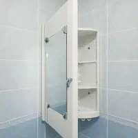 دو عدد باکس حمام و روشویی دست دو
