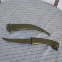 خنجر|کلکسیون اشیاء عتیقه|ابریشم, |دیوار