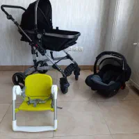 کالسکه و کریر، تخت کنار مادر، صندلی غذا
