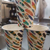 لیوان کاغذی ۲۲۰ درجه یک