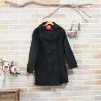 پالتو فوتر مشکی زنانه دخترانه سایز ۳۶