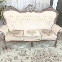 مبل و مبلمان سلطنتی ۹نفره درحد نو باسه میز|مبلمان خانگی و میز عسلی|مشهد, شهرک رازی (شهرک غرب)|دیوار