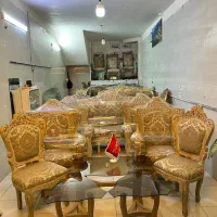 مبل سلطنتی 9 نفره دورور منبت آکبند مدل نیوشا