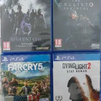 ۴ عدد بازی پی اس فور ps4 سالم