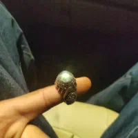 انگشتر نقره. بی نظیر. فخر  ازاده.