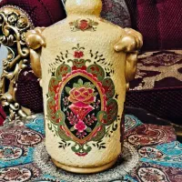 ظرف گلدونی قدیمی عتیقه