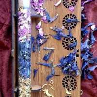 جعبه چوبی غنچه ی گل|صنایع دستی و سایر لوازم تزئینی|گرگان, |دیوار