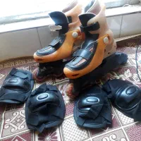 فروش فوری اسکیت با کیف زانو بند