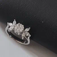 انگشتر نقره جواهر