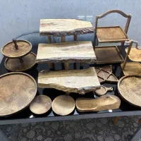 کرایه چیدمان میز ظروف چوبی پروانه کلمن شیشه ای|خدمات پذیرایی، مراسم|اصفهان, وحید|دیوار