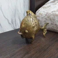 مجسمه ماهی برنز