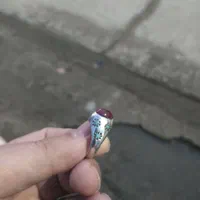 انگشتر یاقوت فیروزه قدیمی