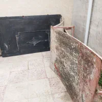 درب حیاط با سر دری