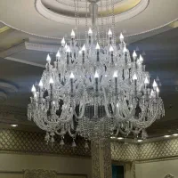 لوستر طبقاتی با تنوع رنگ نامحدود به قیمت کارخانه|لوستر و چراغ آویز|تهران, قلهک|دیوار